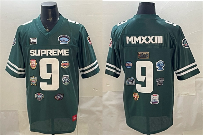 Men's Dark Teal Football Championship Stitched Jersey